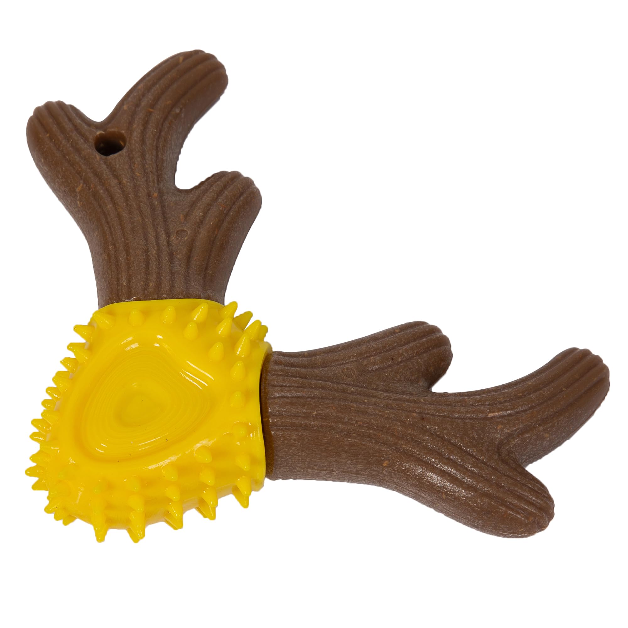 PETS EMPIRE Chew Toy for Dogs | Deer Horn Wooden TPR Toy | Round Hollow Antler Dog Toy Wear-Resistant Unique Flavor Teething Cleaning Toy Pet Accessories Antler Dog Toy (B0CZS1529S) Amazon Price History, Amazon Price Tracker