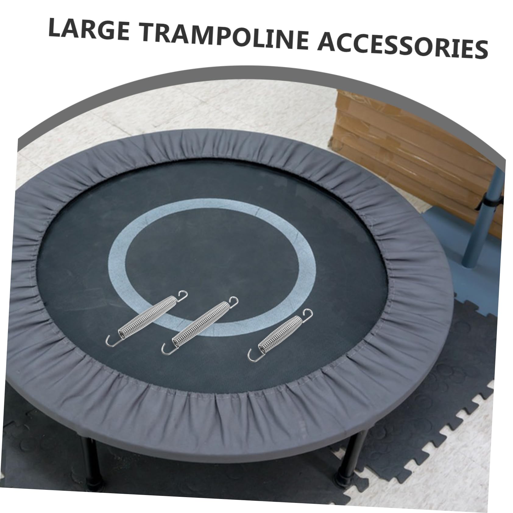 ibasenice Hochleistungs-trampolinfedern Ersatzfedern Für Trampolin-sprungmatte Mit Federzieher-Werkzeug Passend Für Springen Und Wartung