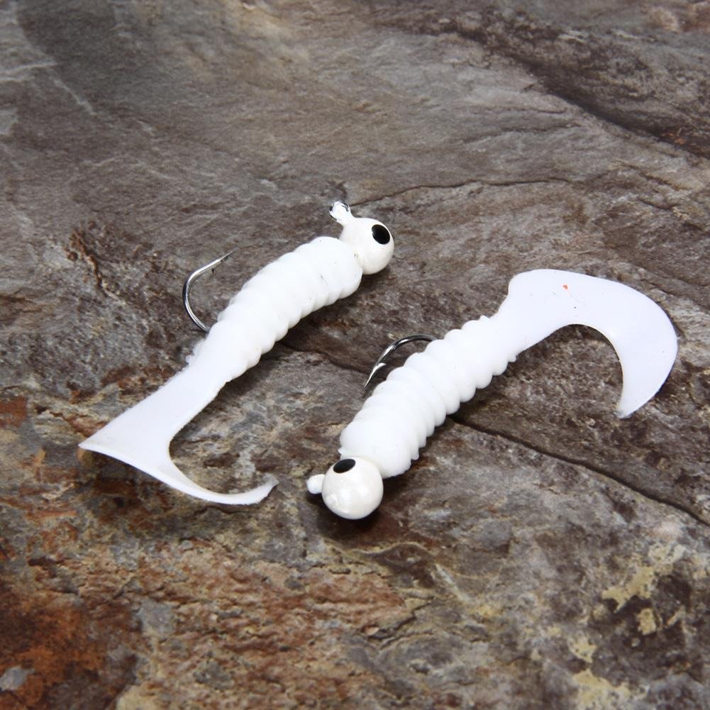 R6FE 81 pz Set Esche da Pesca Morbide Include Coda Divisa