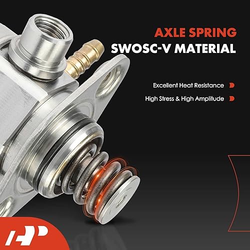 Miniatura 4 de A-Premium Bomba de combustible de alta presión compatible con Volkswagen Golf 2018 y Audi A6 2016-2018, TT 2017-2018, 1.8L, repuesto # 06K127025H,