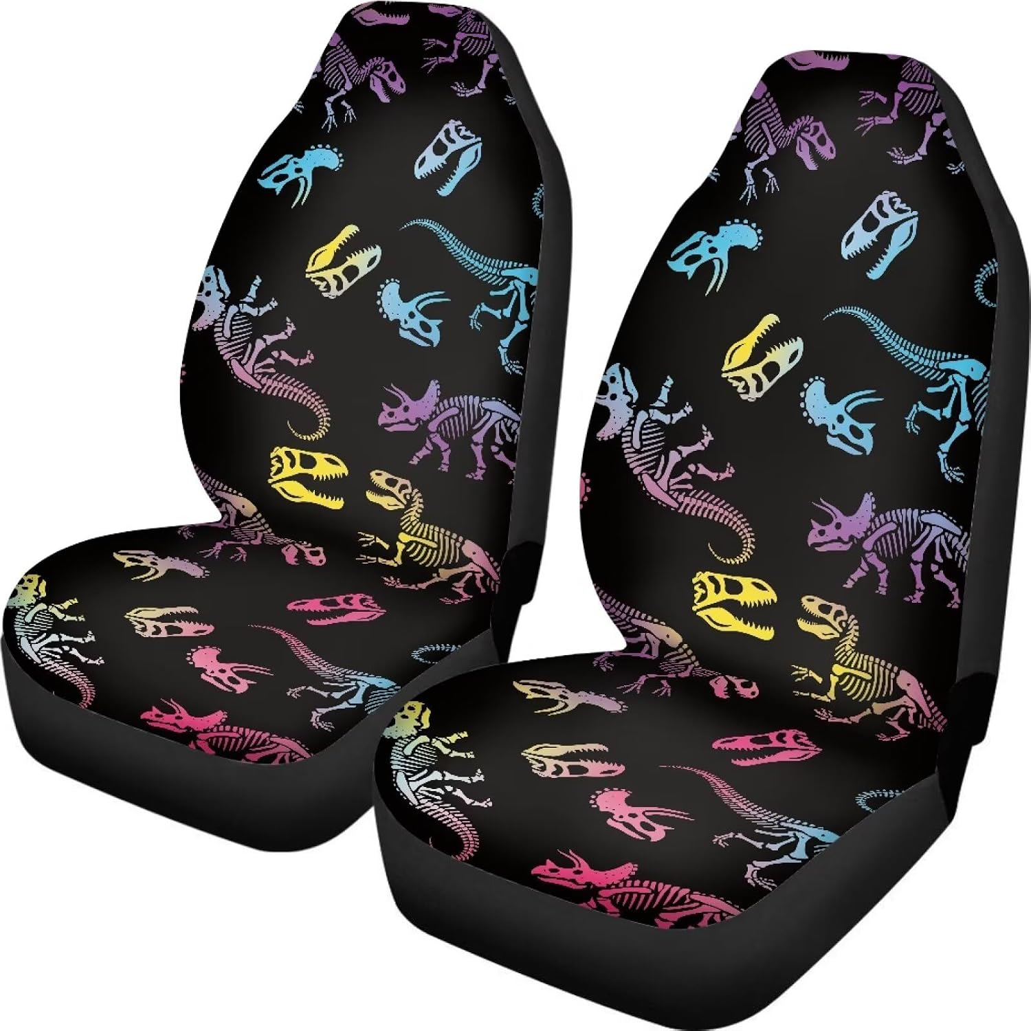 Dinosaurs Car Seat Cover for Women Men,Car Seat Accessories,Universal Fit for SUV Sedan Truck for Car Decors