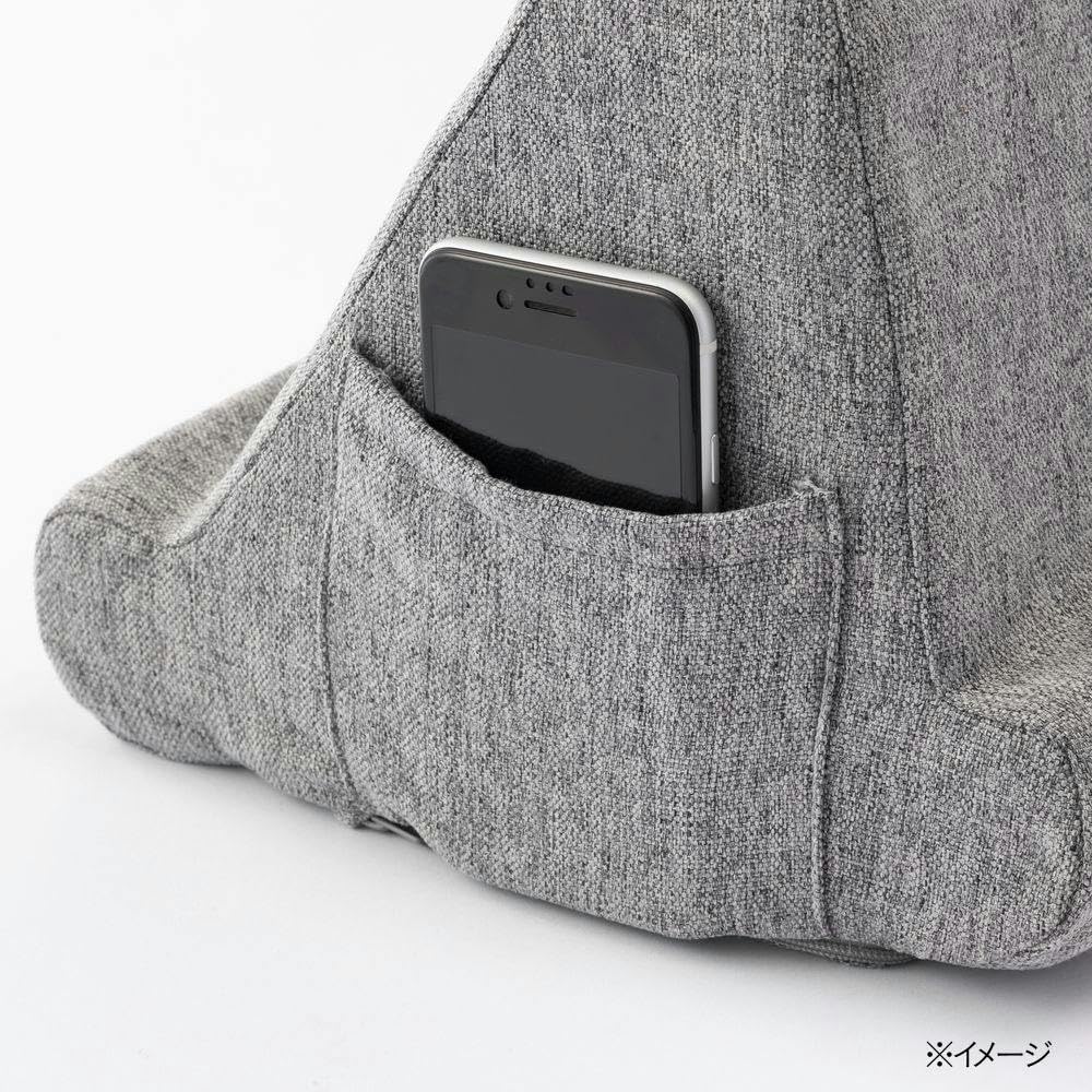 ⭐︎Book Couch ブックホルダー グレー　タブレットホルダークッション Amazon.co.jp: カインズ(CAINZ) タブレットスタンド クッション グレー