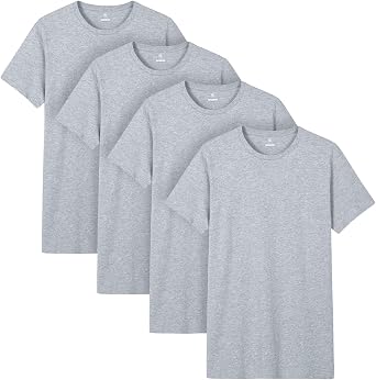 LAPASA Men's Essential Undershirts 