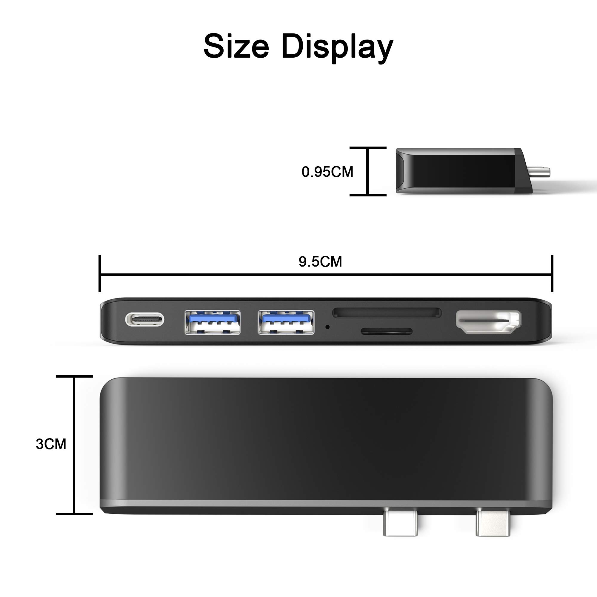 Amazon.com: Surface Pro 9 Hub Docking Station, 6 in 2
