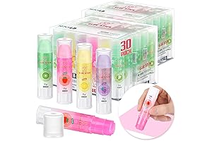 Assorted Scented Glue Sticks - Bulk 60 Pack for School and Crafts