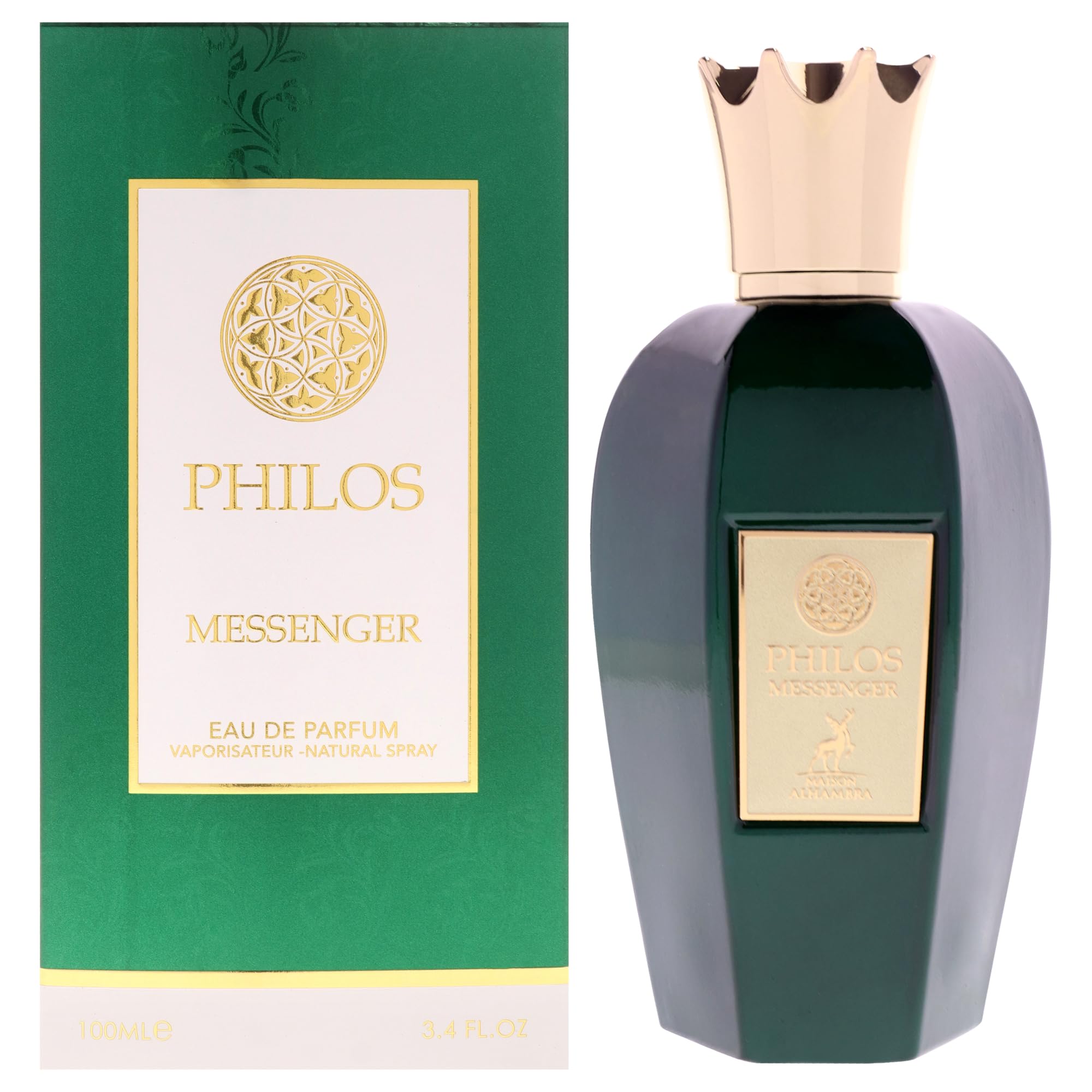 香水(男性用) Maison Alhambra Philos Messenger Maison Alhambra Philos Messenger EDP Spray Men 3.4 oz : MAISON