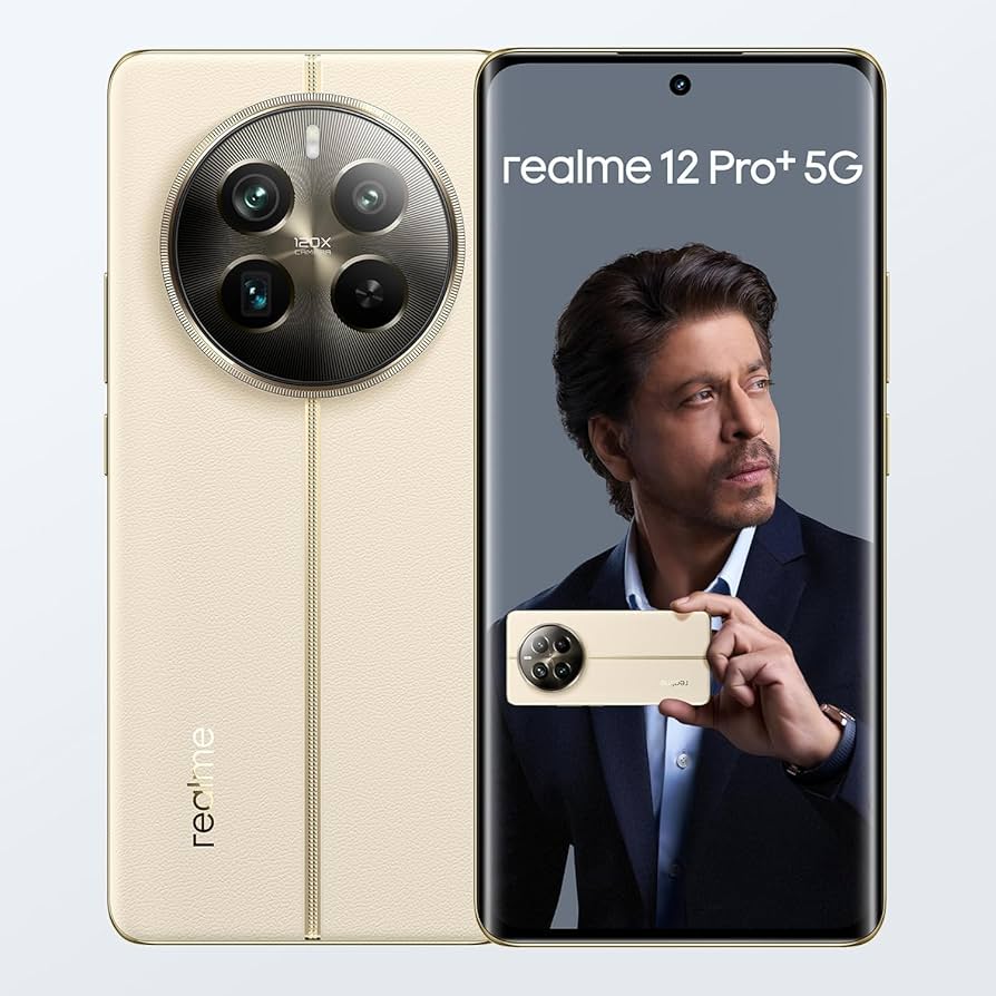 Realme 12 Pro+ 5G ベージュ12GB 512GB realme 12 Pro+ 5G (12GB + 512GB) Navigator Beige Smartphone