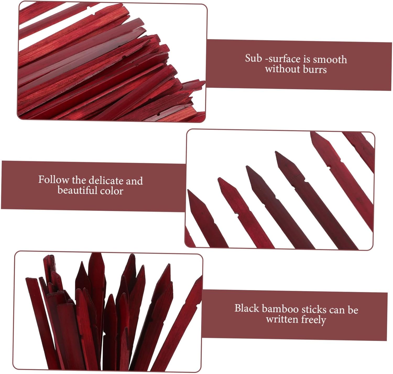 100pcs Divination Bamboo Sticks for Fortune Telling Traditional Chinese Decor Easy to Carry Store for Adults Boys and Girls