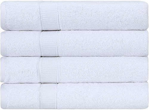 Miniatura 48 de Juego de 2 toallas de baño de lujo de La Hammam para baño, spa, gimnasio, ducha, piscina, dormitorio universitario Toallas de baño turcas