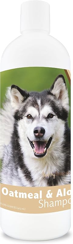 Shampoo de Aveia e Aloe para Cães Healthy Breeds Alaskan Malamute 473 mL