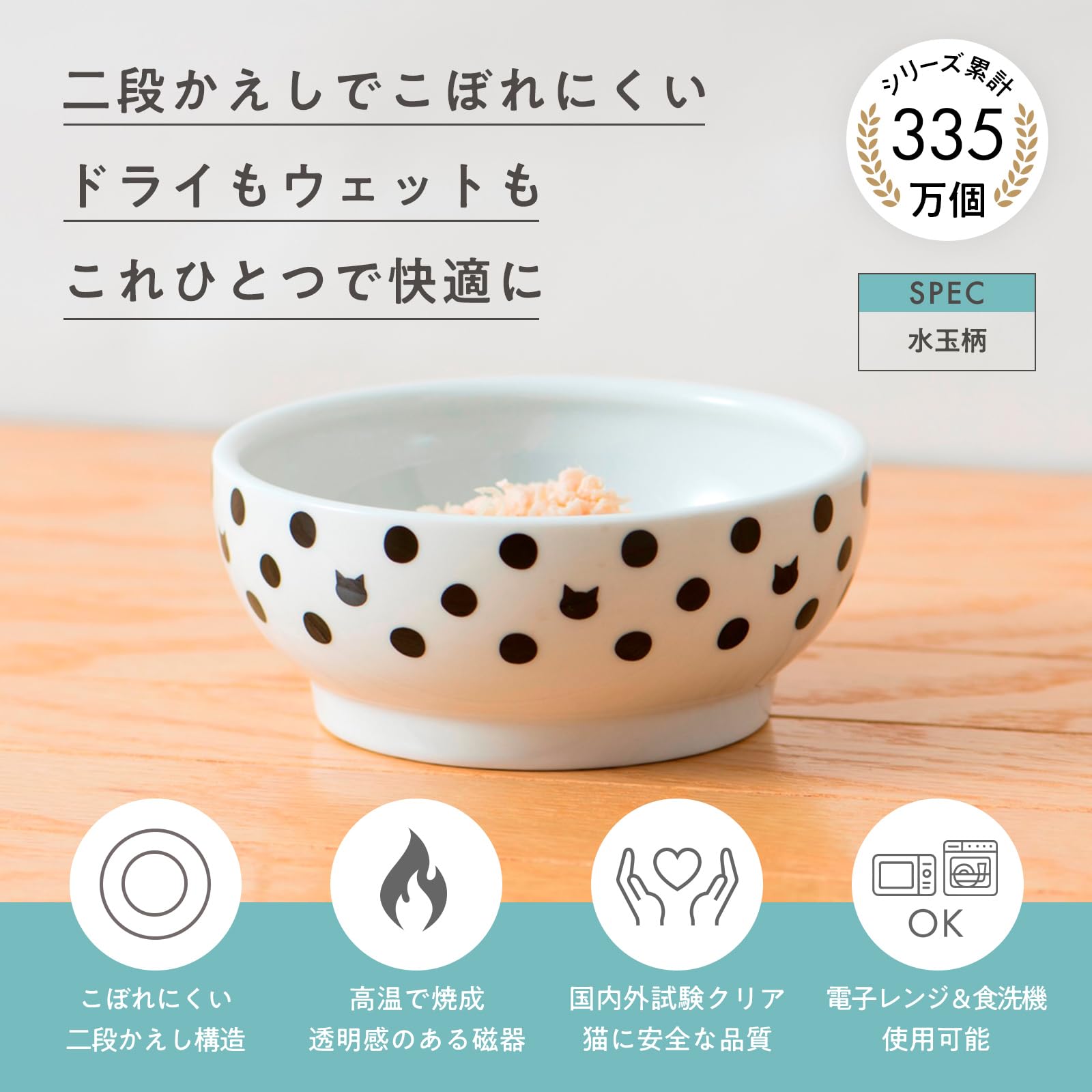 チョコ 猫壱モフサンドフードボウル5点セット mofusand×猫壱 | mofusandもふもふマーケット