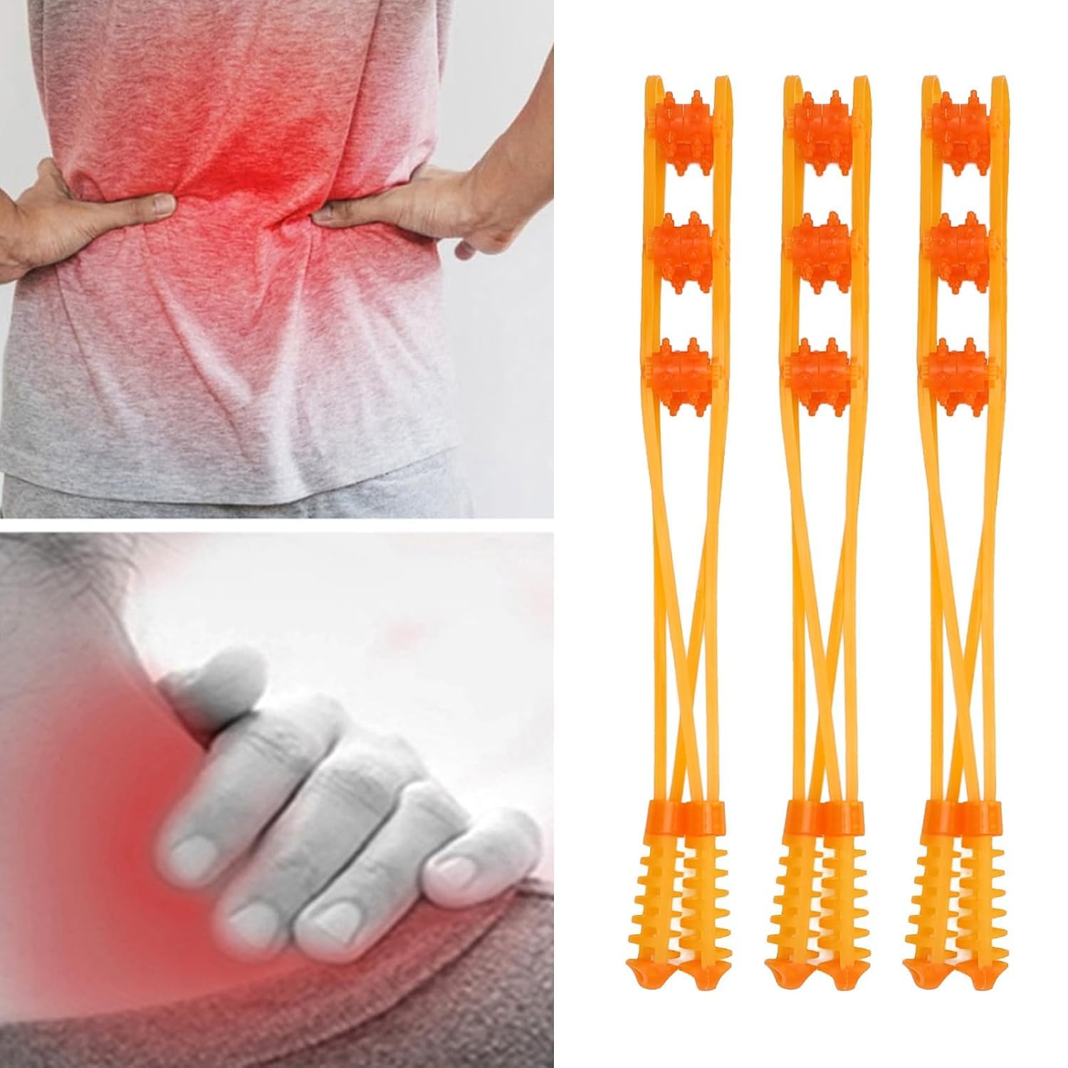 Oblivion Handheld Back Massage Roller Rope for Deep Tissue Muscle Relaxation, Portable and Flexible Massager for Neck, Shoulder, and Full Body Relief, Comfortable Grip for Home & Travel Use Oblivion Handheld Back Massage Roller Rope for Deep Tissue Muscle Relaxation, Portable and Flexible Massager for Neck, Shoulder, and Full Body Relief, Comfortable Grip for Home & Travel Use