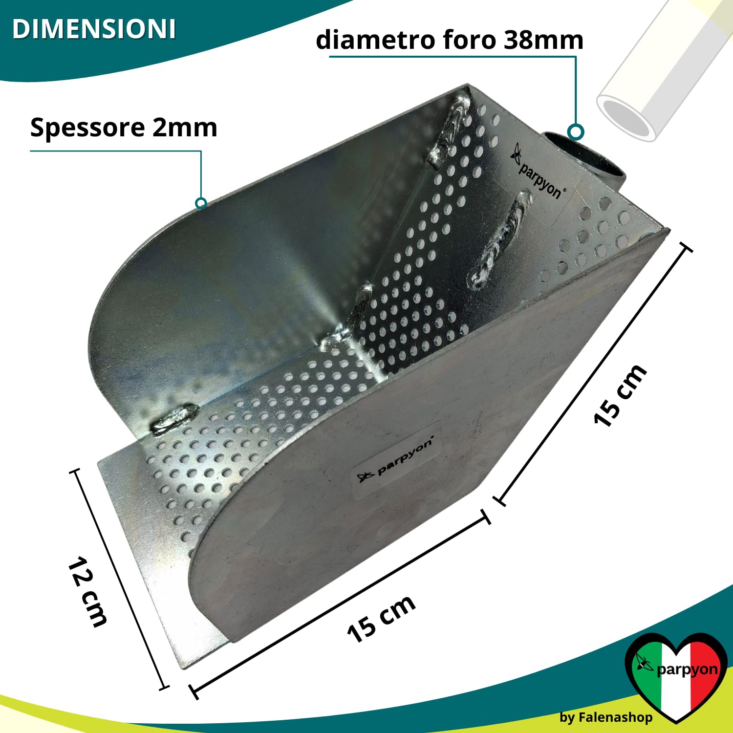 parpyon Paletta per pulizia Tombini in Acciaio Resistente Attrezzi pulizia tubature intasate per canaline canali di scolo otturato (X Tombino)