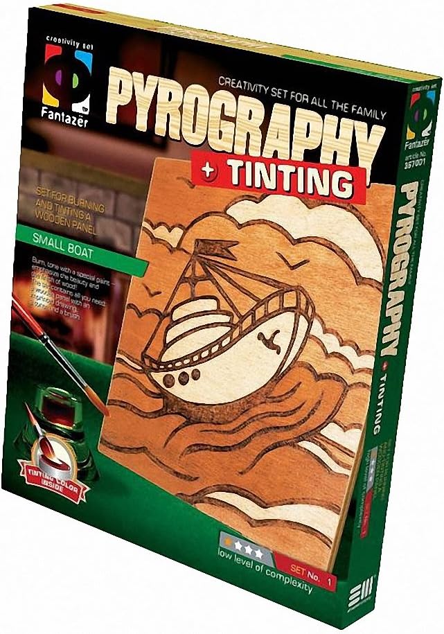 Josephin Fantazer Small Boat Pyrography Set