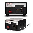 Maxine 100 Watt Step Down Voltage Converter Puer Copper Transformer 220V to 110V for US Device used in India Power Converter for US Devices in India | Heavy Duty Build for US device gallery image