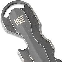 Vista 4 de WeKnife Gesila - Mini barra de palanca plana de bolsillo, multifunción, herramienta EDC de titanio, extractor de uñas, abridor de supervivencia