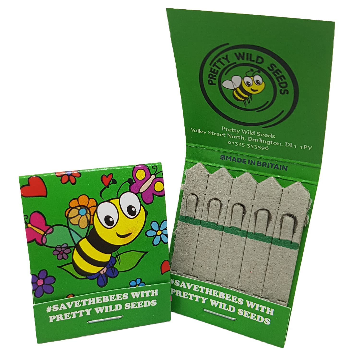 Birthday Thanks Forget me Not Seed Sticks Bee Sticks Save The Bees Gifts Seedsticks Thankyou for Coming to My Birthday (30 Sachet)