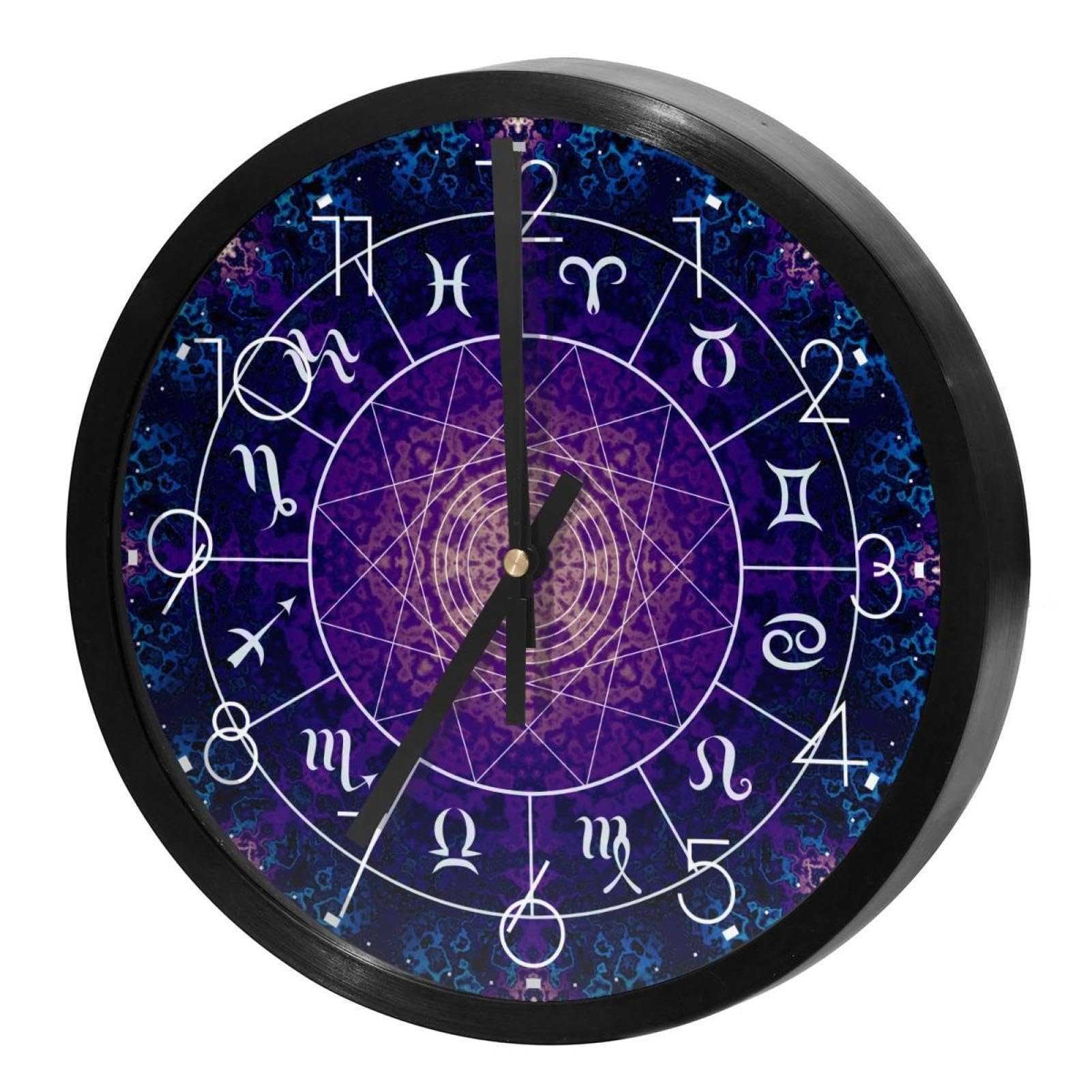 Horloge murale à quartz fonctionnant à piles pour maison et école