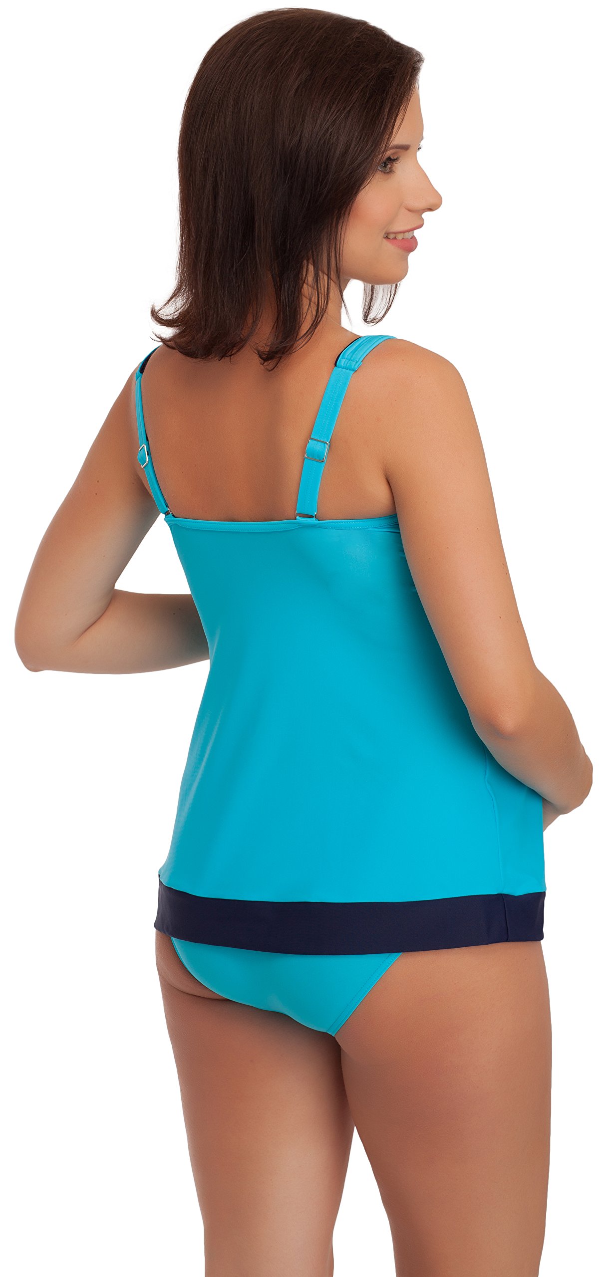 Be Mammy Tankini Maillot de Bain 2 Pièces Bikini Vêtement d'Été Maternité Grossesse GR1C2
