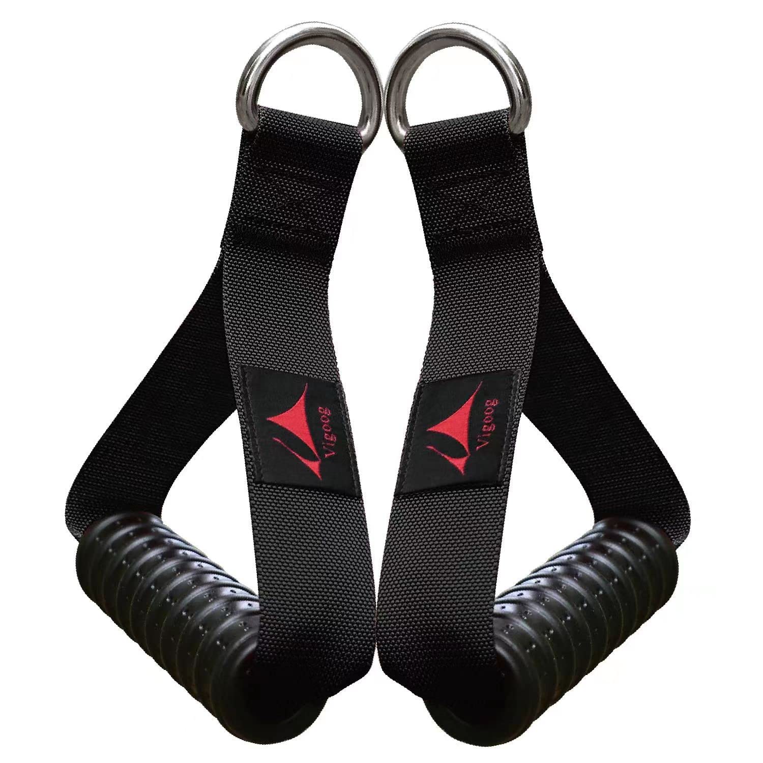 Heavy Duty Gym Workout Handles Attachment for Cable Machine,Resistance Band,Pulley System Home Exercise Equipment, Compatible with Bowflex,Total and Smith, Comfortable and Stronger Grip