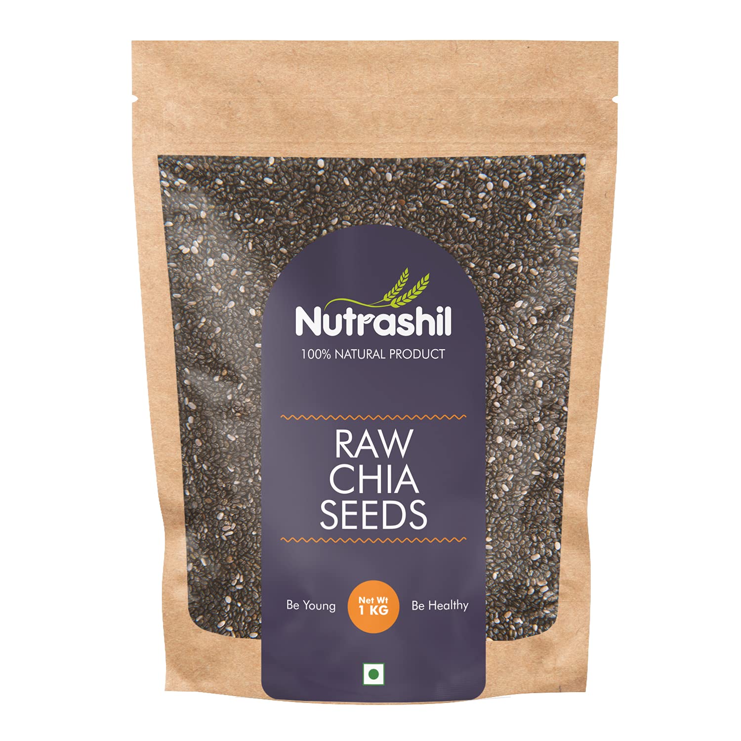 Nutrashil Raw Black Chia Seeds 1 KG | Vitamins, Minerals and Omega 3 Enriched (B096MJ838Y) Amazon Price History, Amazon Price Tracker