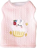 Vista 1 de Suéter de forro polar para perro, lindo chaleco de forro polar para perro, ropa cálida para mascotas, camisas para cachorros y perros pequeños