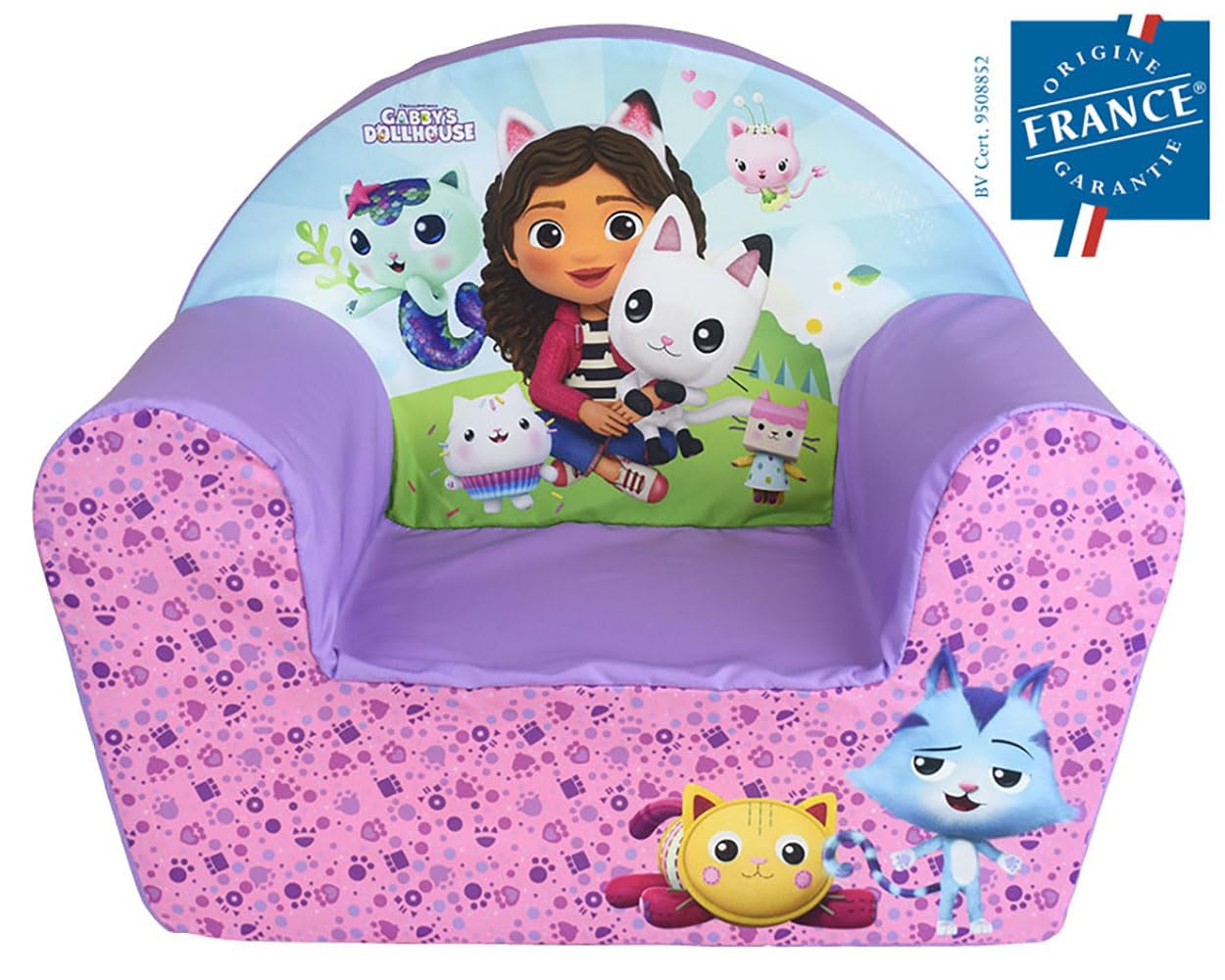 FUN HOUSE Gabby ET LA Maison Magique Fotel dziecięcy Pochodzenie Francja dł. 52 x szer. 33 x wys. 42 cm