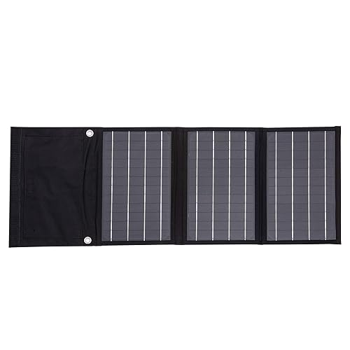 Cargador solar de 21 W con 2 USB para teléfono, banco de energía, tableta, etc. - Perfecto para viajes, acampar y al aire libre - Funda de carga de disponible en Yaxa Colombia