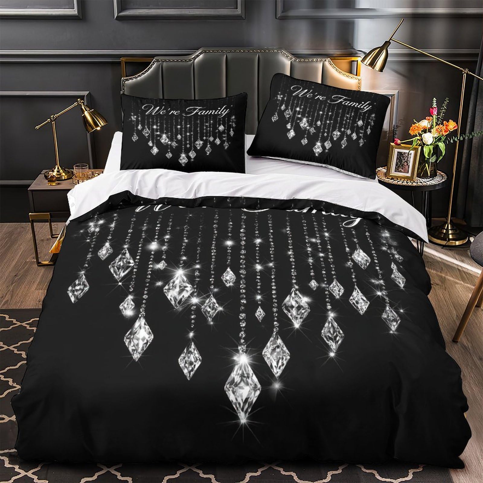 Housse de couette football 3D pour chambre d'ado dynamique en microfibre