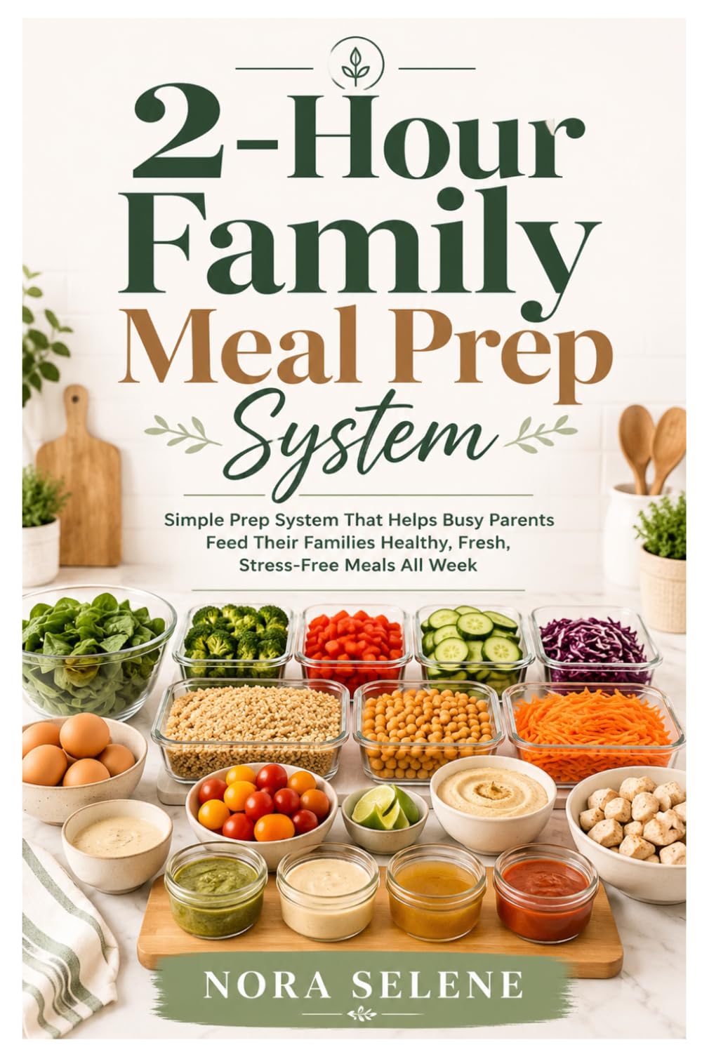 2-Hour Family Meal Prep System: Simple Prep System That Helps Busy Parents Feed Their Families Healthy, Fresh, Stress-Free Meals All Week