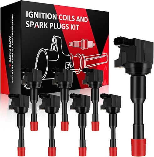 Miniatura 155 de SCITOO Paquete de bobinas de encendido para Porsche Panamera 4.8L 2010-2016 para Porsche Panamera 3.6L 2011-2016 para Porsche Cayenne 4.8L 2008-2018