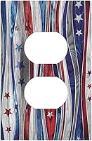 Vista 17 de Azulejo mediterráneo azul de 1 banda cubierta de toma de corriente Talavera mosaico mexicano marroquí mosaico dispositivo de palanca individual