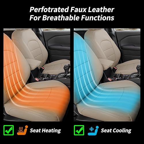 Vista 43 de coverdream Rogue - Juego completo de fundas de asiento de poliéster para Nissan Rogue 2021 2022 2023 2024 2025 2026 (no para deportes), totalmente