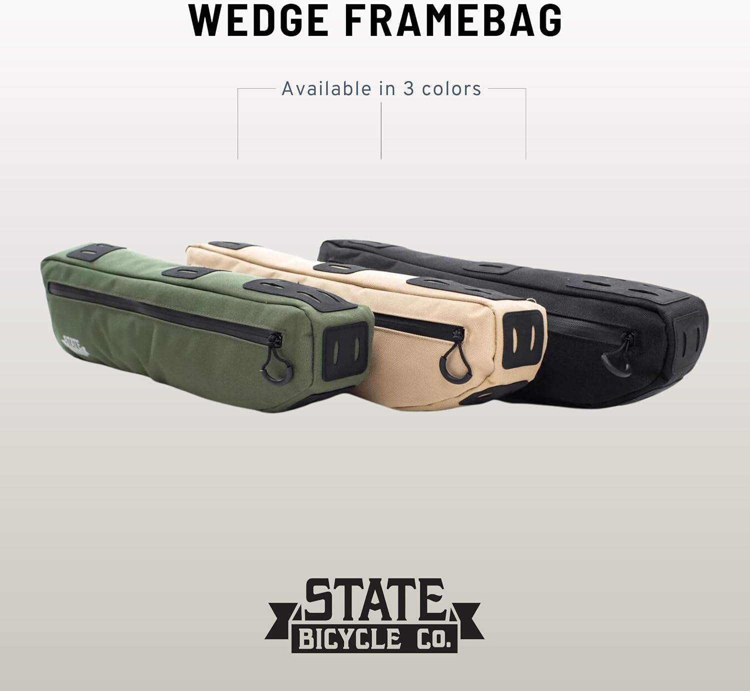 State Bicycle Co. Bicycle Accessories. Top Tube Framebag. Bag