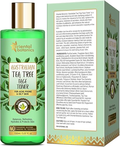 Miniatura 2 de Tónico facial de árbol de té australiano 5.1 fl oz  Sin SLS, alcohol y parabenos