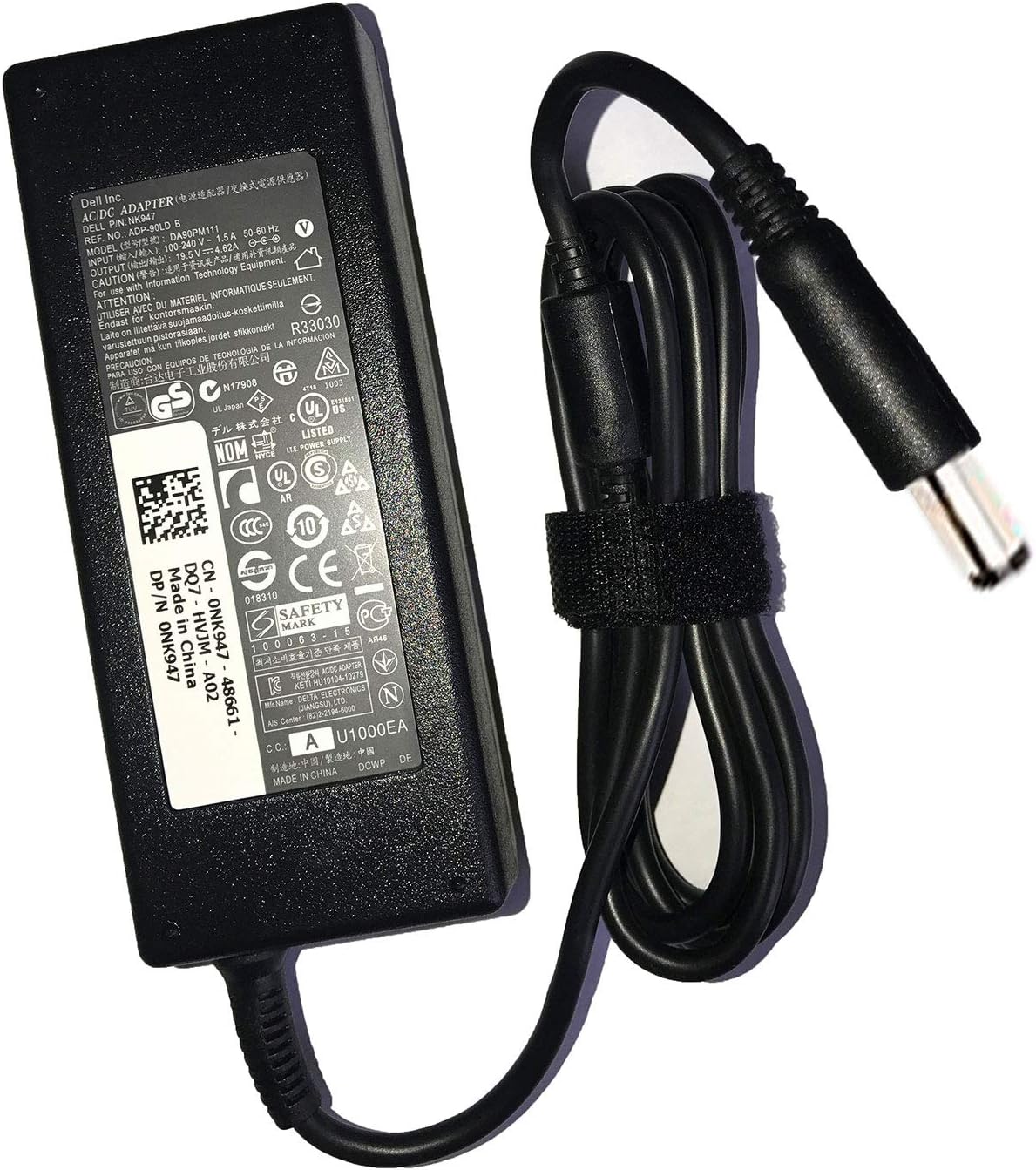 DELL 19V 4.62A 90W 7.4/5.0mm AC Adapter Charger for DELL Latitude E5400 E5440 E6400 E6320 E6420 E6440 E7240 E7440 Dell Inspiron 14R 15 15R 17 17R Series Notebook PA-10 PA-3E