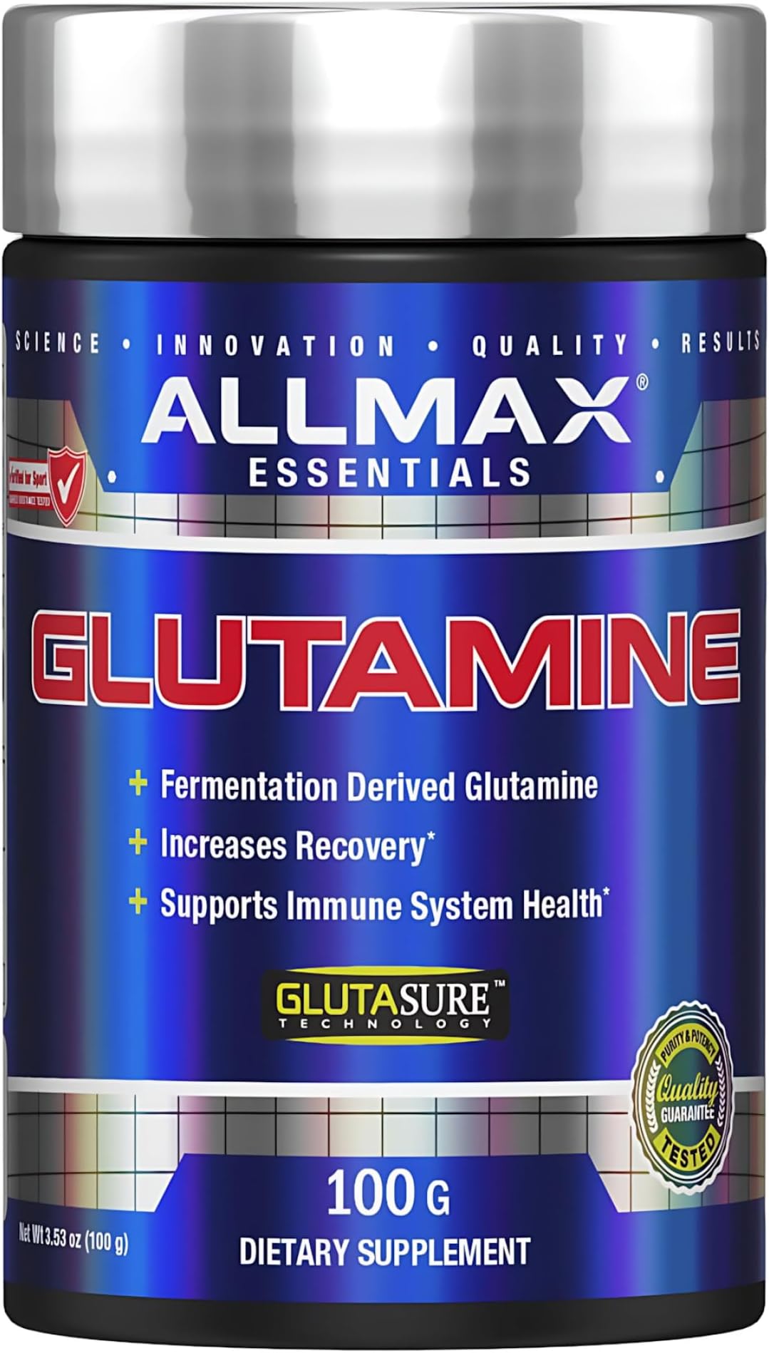 AllMax Nutrition Glutamine, 140 g