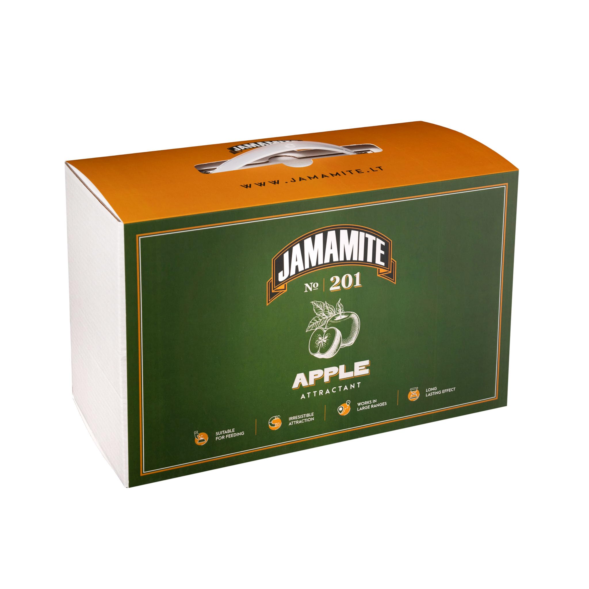 Hunting attractant for wild Animals, Apple Scent (Box of 6) lockmittel für Rehe, Wildschweine, Bären, Dachse