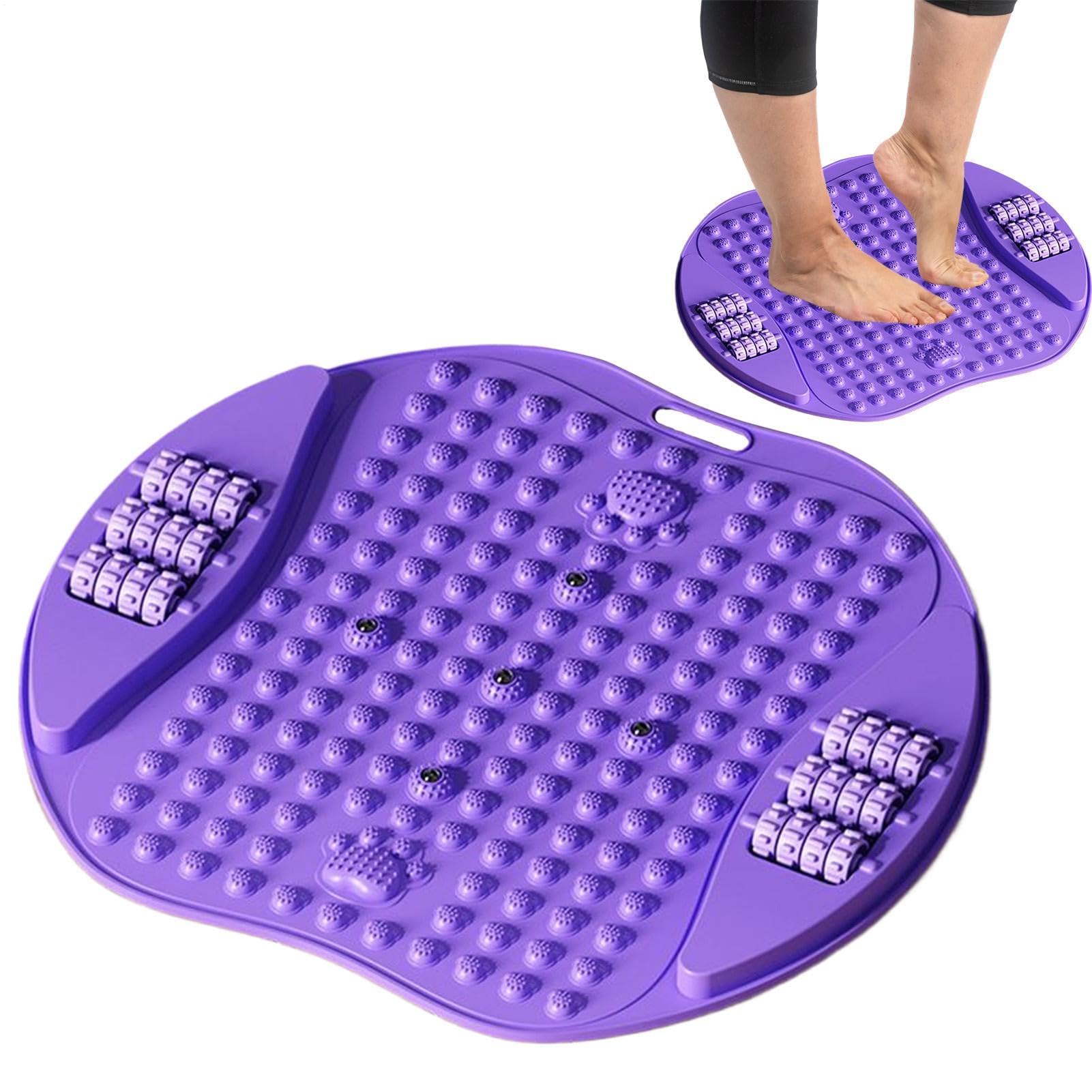 Druckpunktmatte für Füße, Badteppich mit Stimulator | Rutschfestes Massagegerät zum Gehen und Trainieren von Fingern für Paare, Freunde und Partner