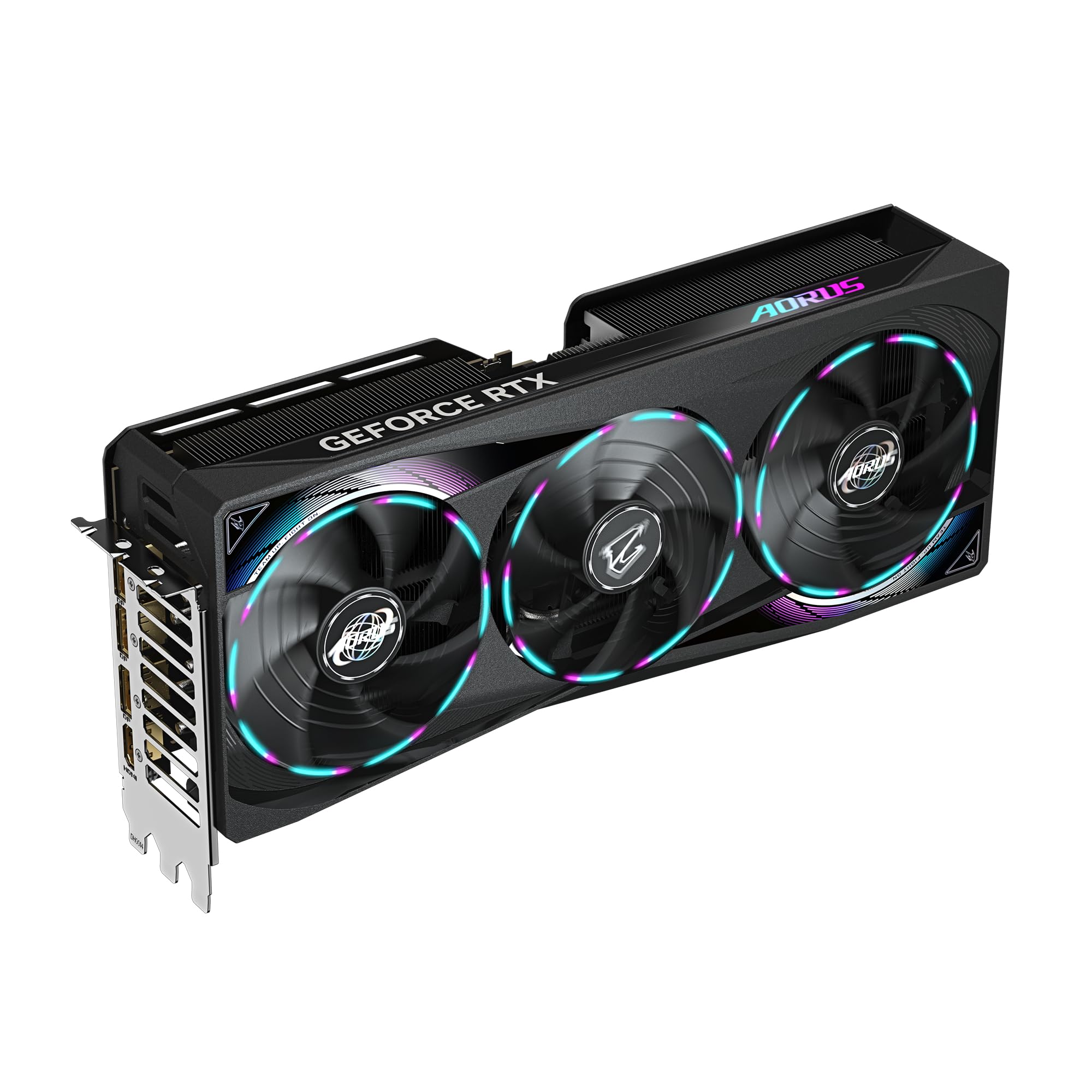 GIGABYTE AORUS GeForce RTX 5070 Master 12G Tarjeta Gráfica - 12GB GDDR7, 192 bits, PCI-E 5.0, 2715 MHz Core Clock, 3 x DP 2.1a, 1 x HDMI 2.1b, NVIDIA DLSS 4, GV-N5070AORUS M-12GD