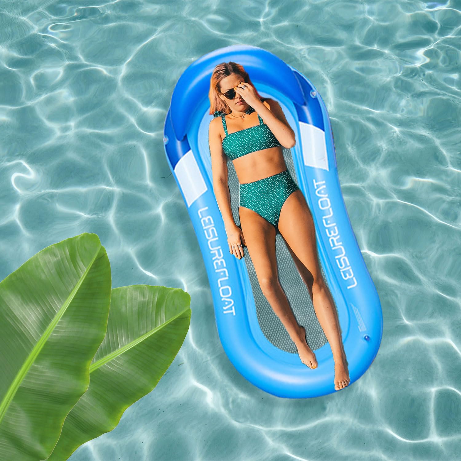 YongSral Colchoneta Piscina Adultos, Flotadores Piscina Adultos, Colchoneta Hinchable Piscina, Colchonetas Inflables Piscina, Colchón de Aire para Piscina, Hamaca Inflable para Adultos y Niños (A)