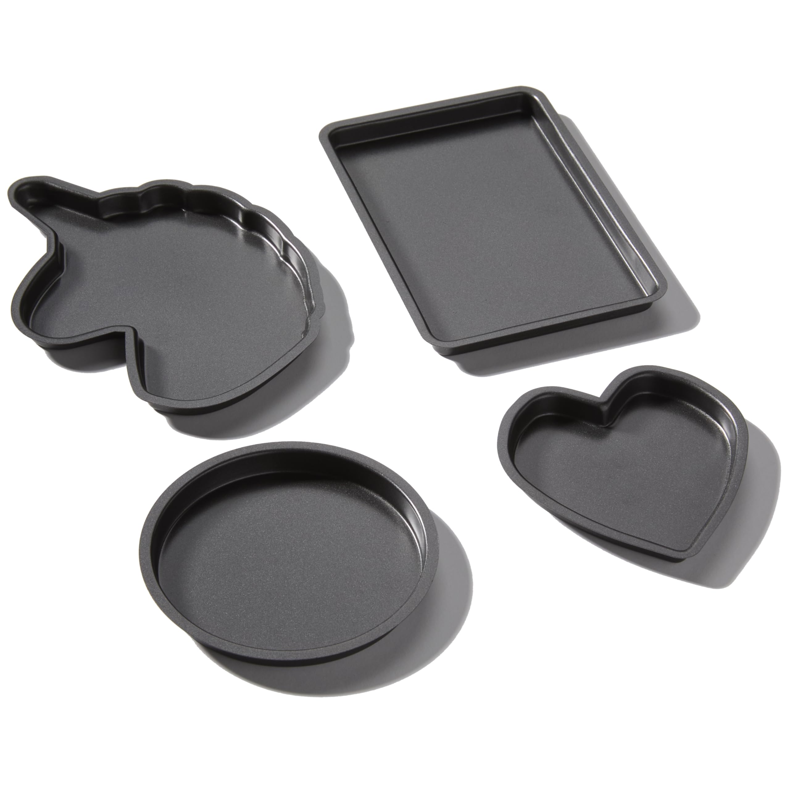 Kids Baking Set compatible with Easy Bake Oven | Fun Oven Pan Set of 4 made of Food Safety Tested Nonstick Steel | Oven Pans Compatible with Easy Bake Oven for Girls or Boys