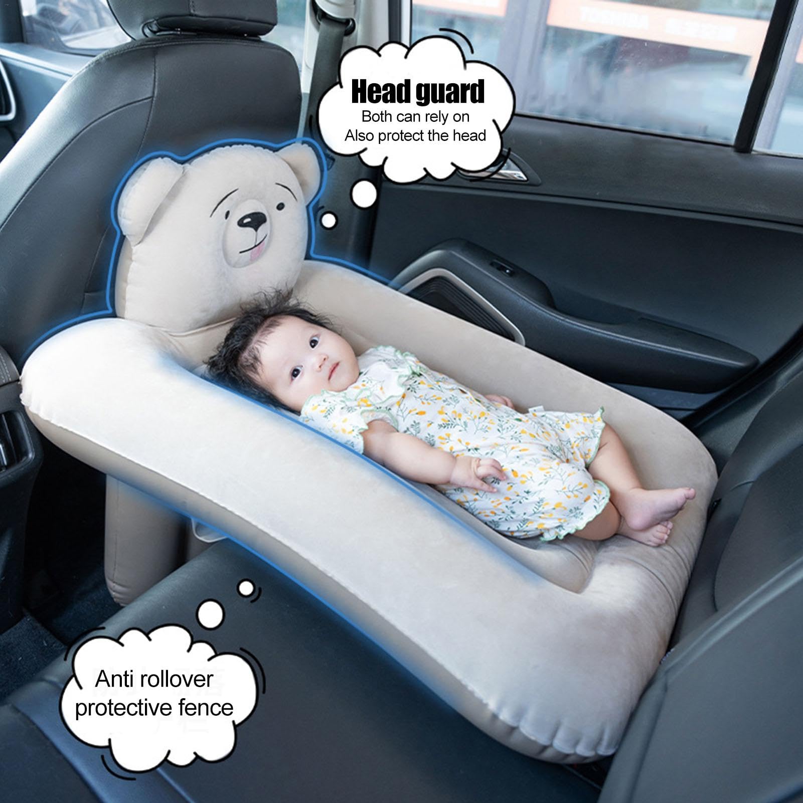 車　ベッド　子供　クッションベッド　エアーベッド　車型ベッド　エアベッド　車　青 楽天市場】車用 分離可能 エアーベッド ドライブ キッズサポート