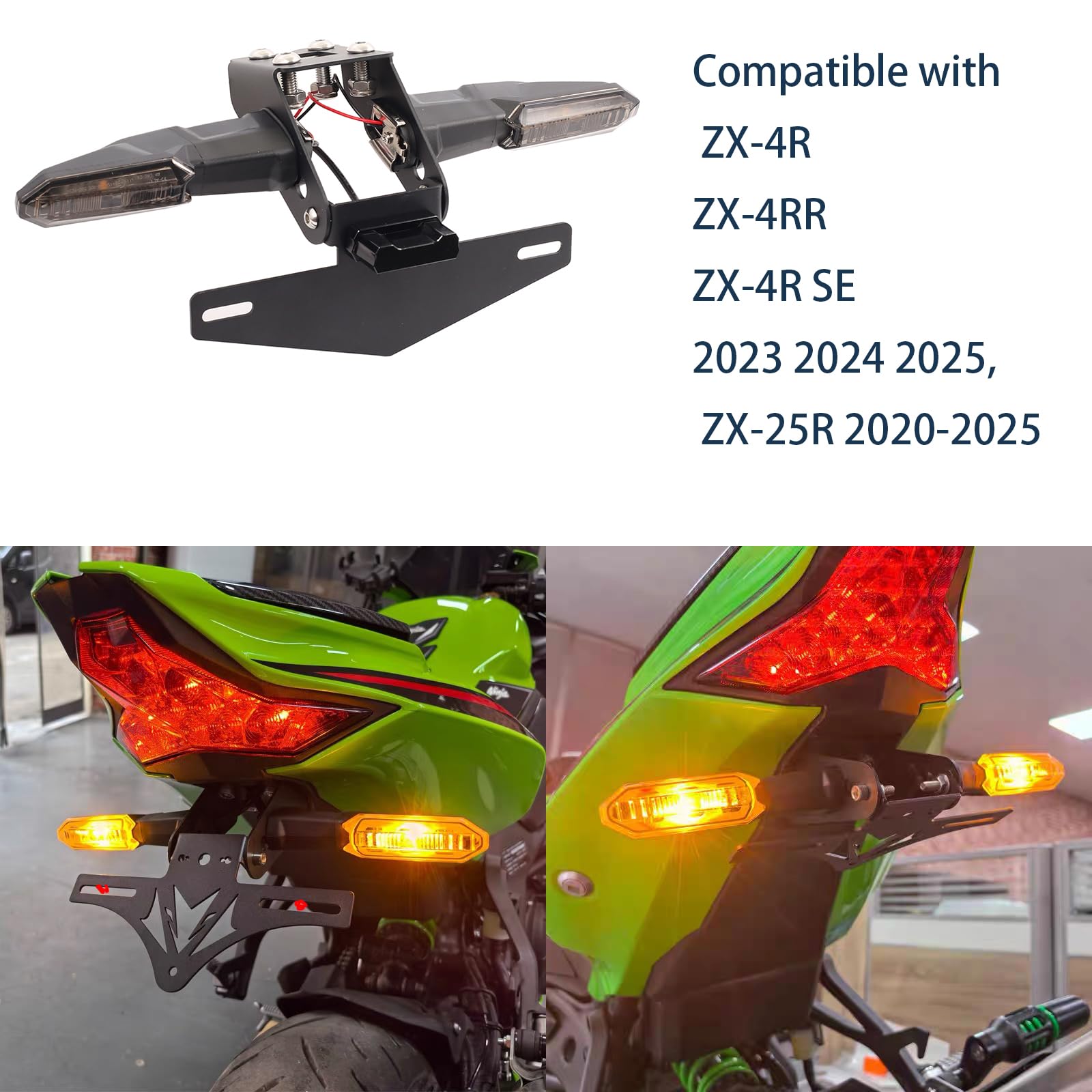 Amazon.com: Tail Tidy Kit for ZX-4R ZX-4RR ZX-4R SE 2023