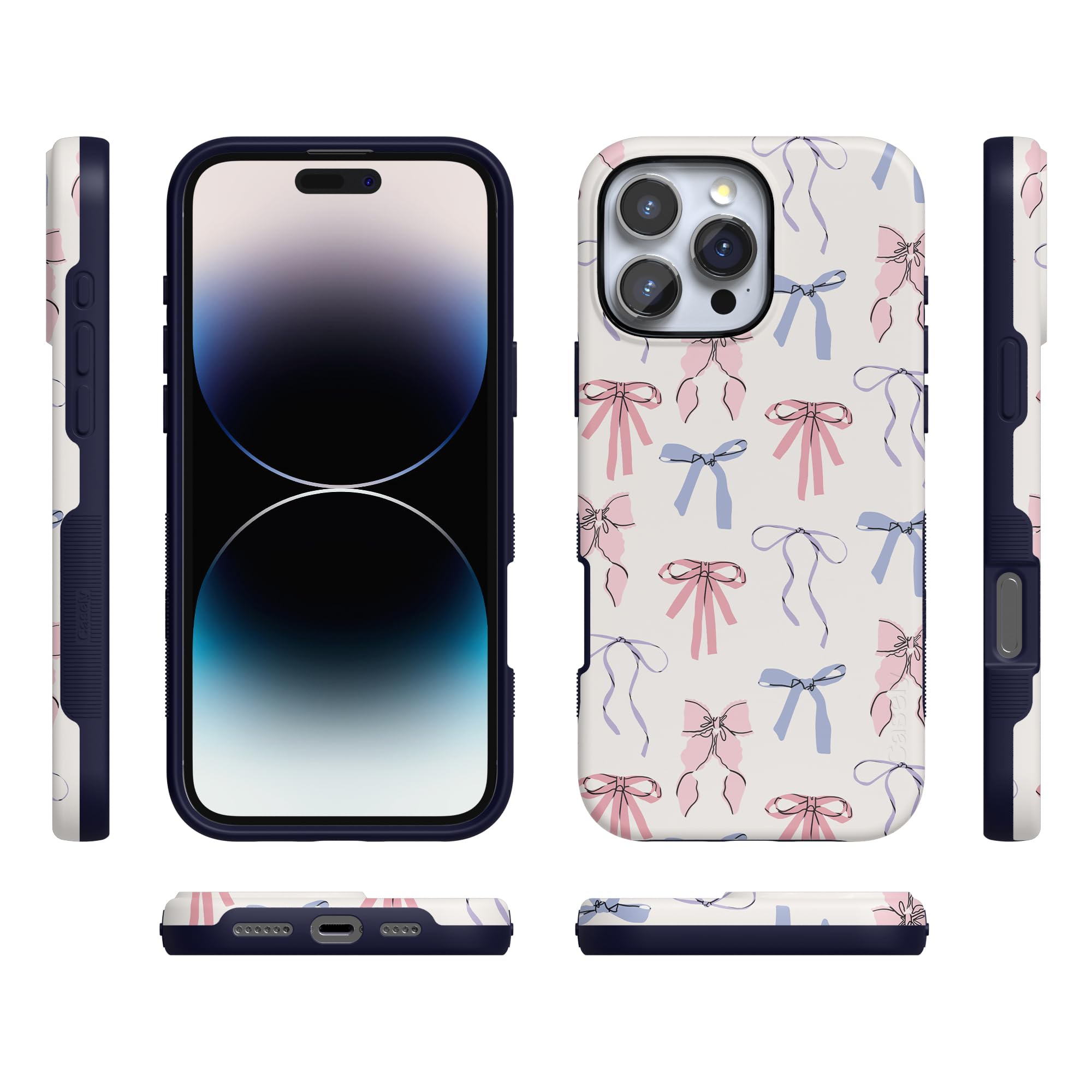 Amazon.com: Casely iPhone 16 Pro Case | Coquette Girlie | Pastel Bows | Bold Protective Design | Compatible with MagSafe : Cell Phones & Accessories Amazon.com: Casely iPhone 16 Pro Case | Coquette Girlie | Pastel Bows | Bold Protective Design | Compatible with MagSafe : Cell Phones & Accessories