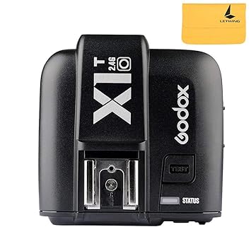 Godox X1T-O TTL 1/8000s HSS 32 Channels 2.4G Flash Trigger Transmitter for Olympus (Black)