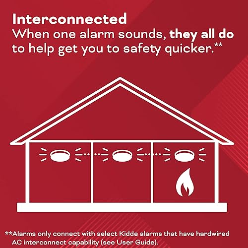 Miniatura 5 de Kidde i4618ac FIREX Alarma de detección de humo con respaldo de batería
