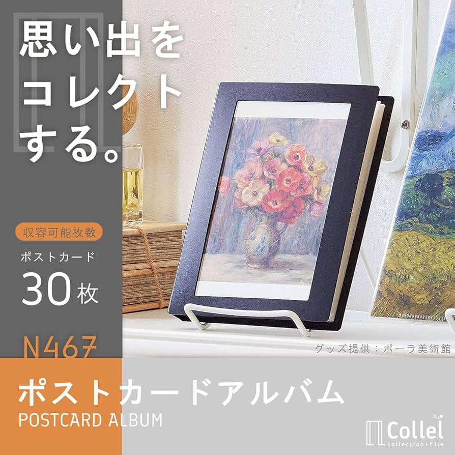 Amazon | リヒトラブ Collel ポストカードアルバム A6 ホワイト