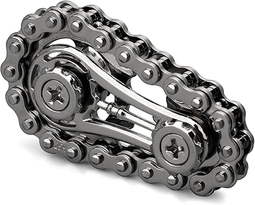 Miniatura 8 de Juguete giratorio de cadena para ansiedad para niños y adultos, juguete de escritorio para aliviar el estrés, recuerdo fresco de fiesta de Halloween