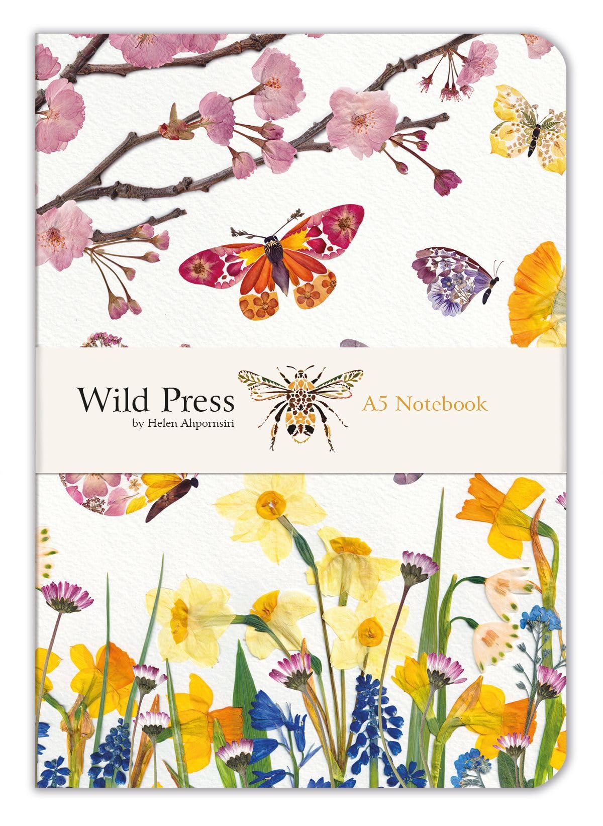Museums & Galleries Wild Press Wildflowers & Butterflies A5 Notebook